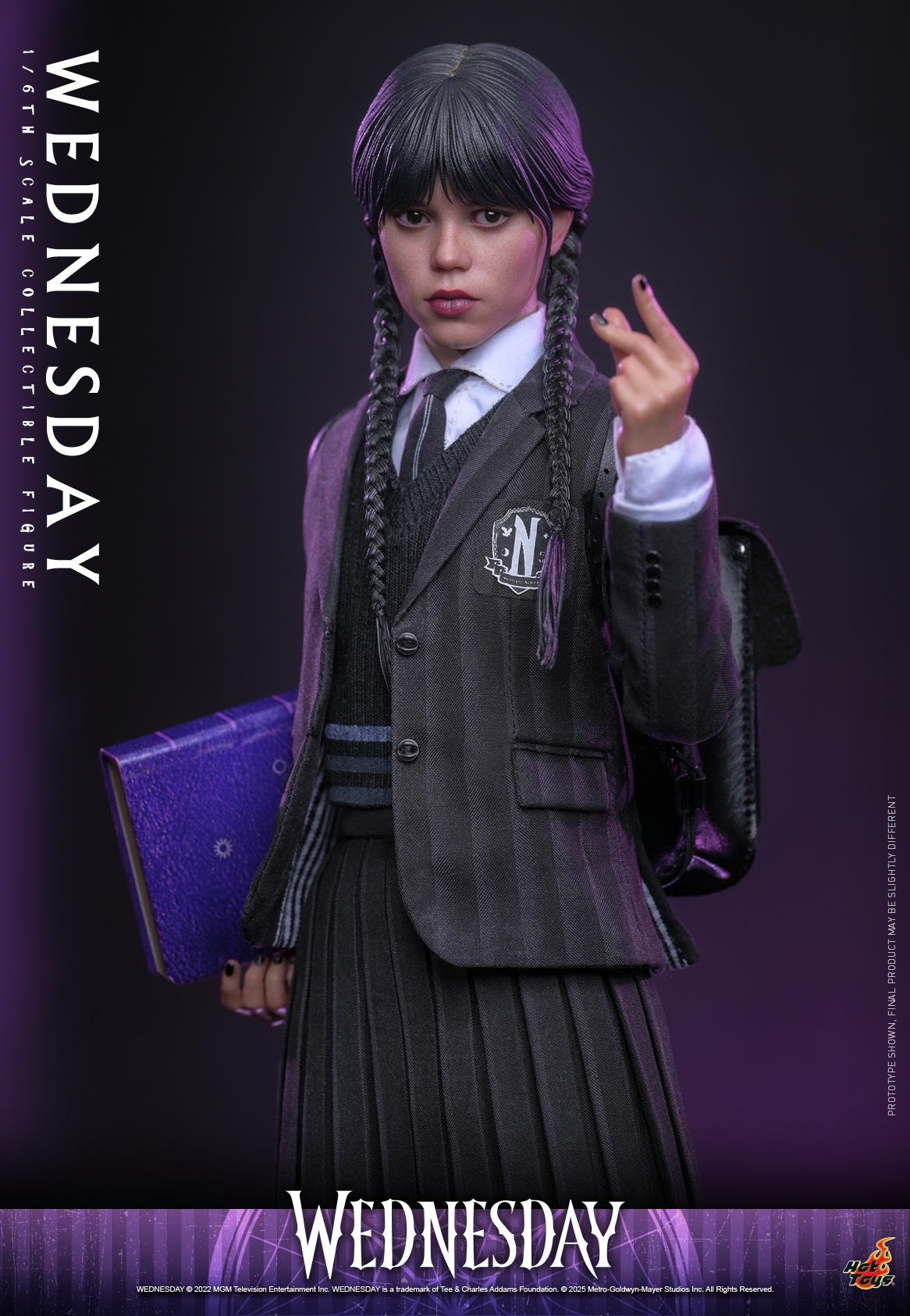 Wednesday by Hot Toys - Wednesday 1/6 scale action figure - Reference TMS135
