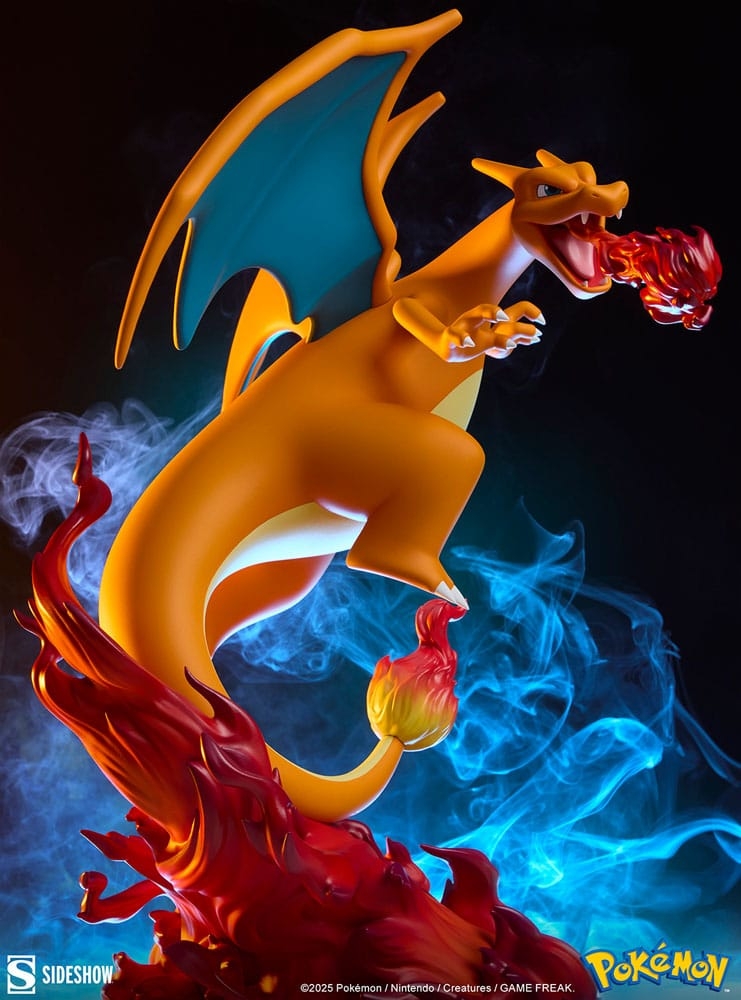 Dracaufeu par Sideshow Collectibles - statue Pokemon de 47 cm