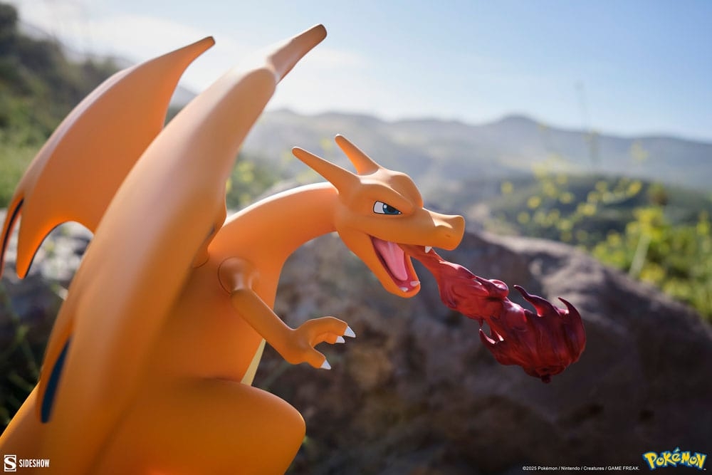 Dracaufeu par Sideshow Collectibles - statue Pokemon de 47 cm
