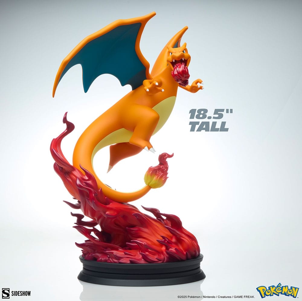 Dracaufeu par Sideshow Collectibles - statue Pokemon de 47 cm