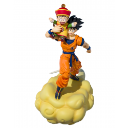 Son Goku and Kid Son Gohan SH Figuarts by Bandai Tamashii Nations - Dragon Ball Z 14 cm action figures