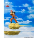Son Goku et Kid Son Gohan SH Figuarts par Bandai Tamashii Nations - figurines Dragon Ball Z de 14 cm