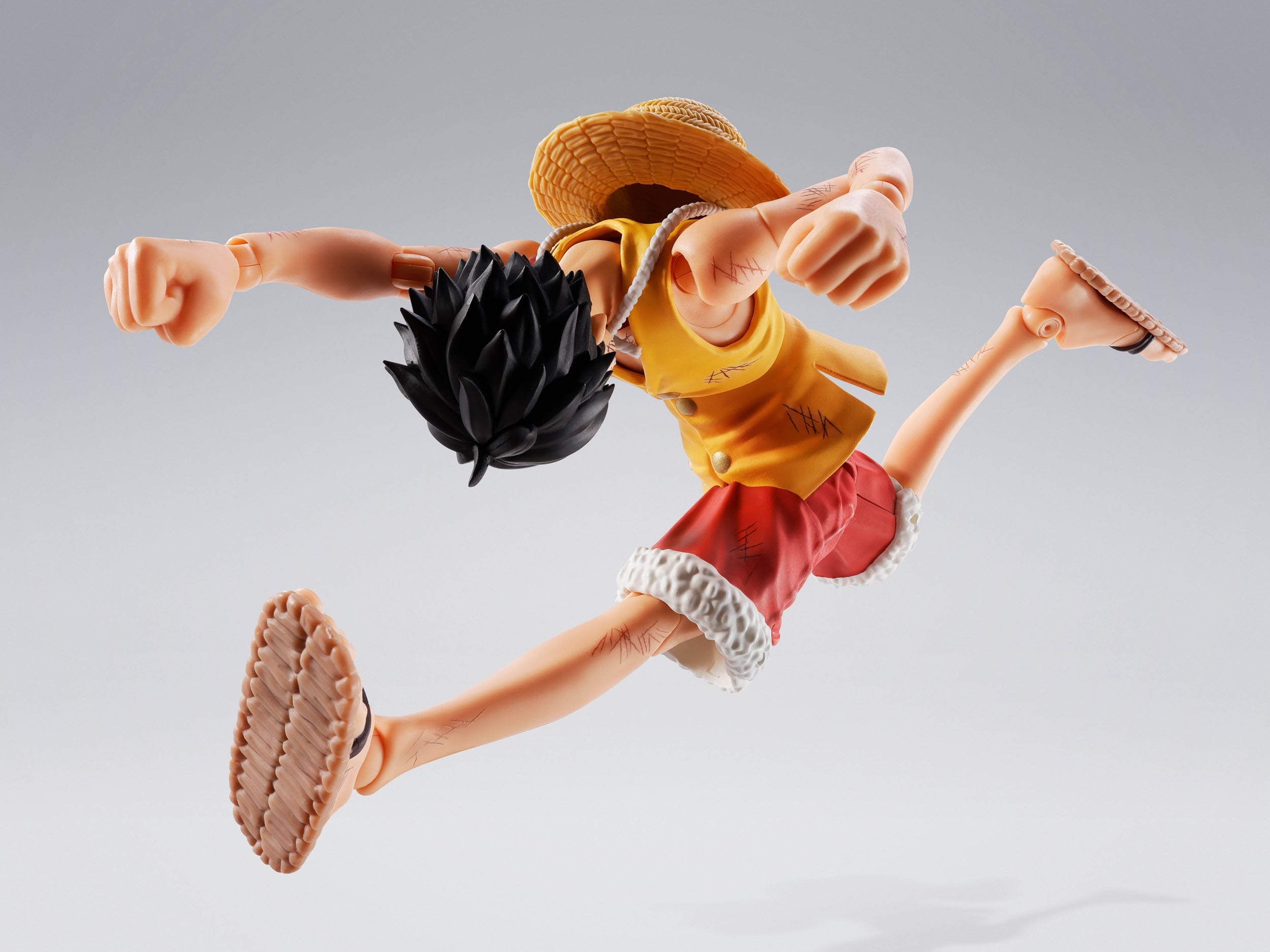 Monkey D Luffy (Marineford) SH Figuarts par Bandai Tamashii Nations - figurine One Piece de 15 cm