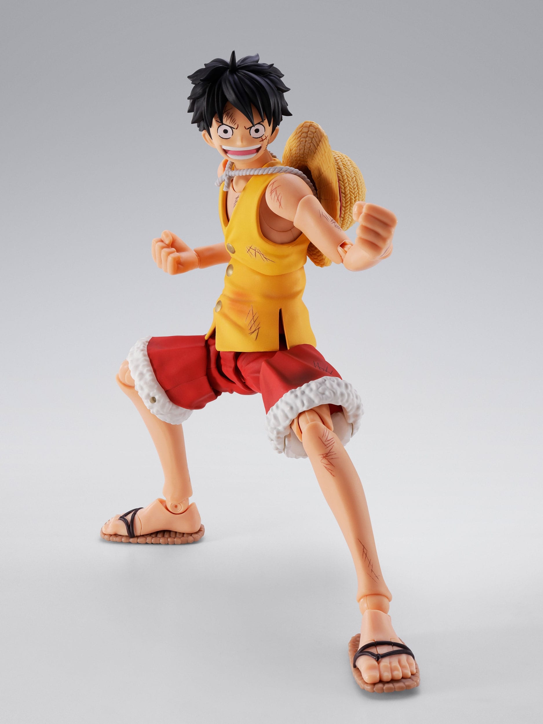 Monkey D Luffy (Marineford) SH Figuarts par Bandai Tamashii Nations - figurine One Piece de 15 cm