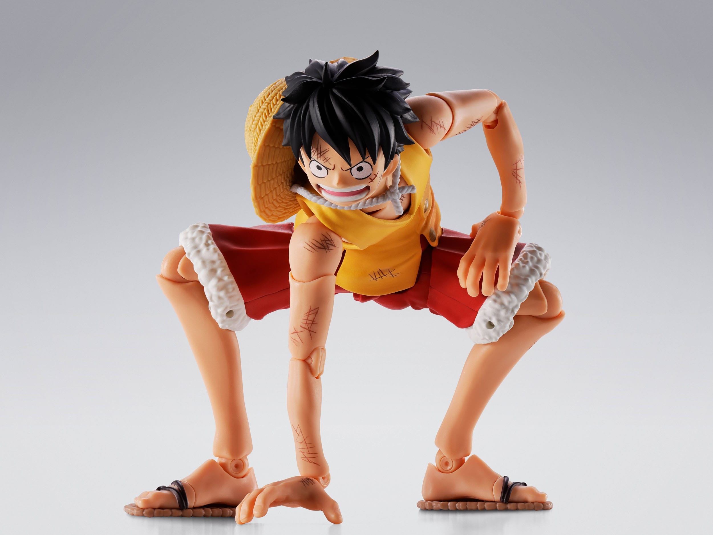Monkey D Luffy (Marineford) SH Figuarts par Bandai Tamashii Nations - figurine One Piece de 15 cm