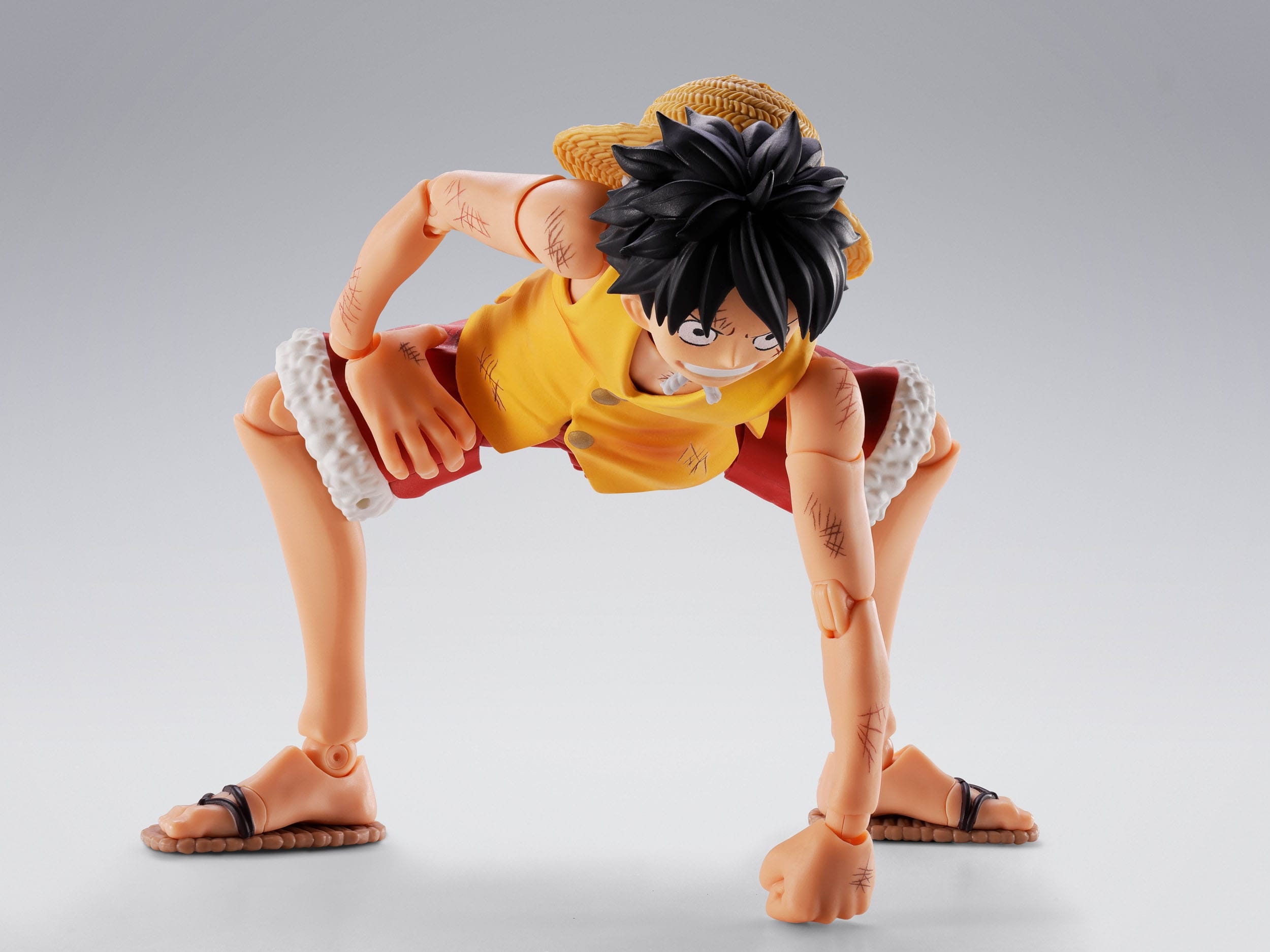 Monkey D Luffy (Marineford) SH Figuarts par Bandai Tamashii Nations - figurine One Piece de 15 cm