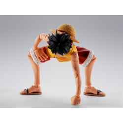 Monkey D Luffy (Marineford) SH Figuarts van Bandai Tamashii Nations - One Piece 15 cm actiefiguur