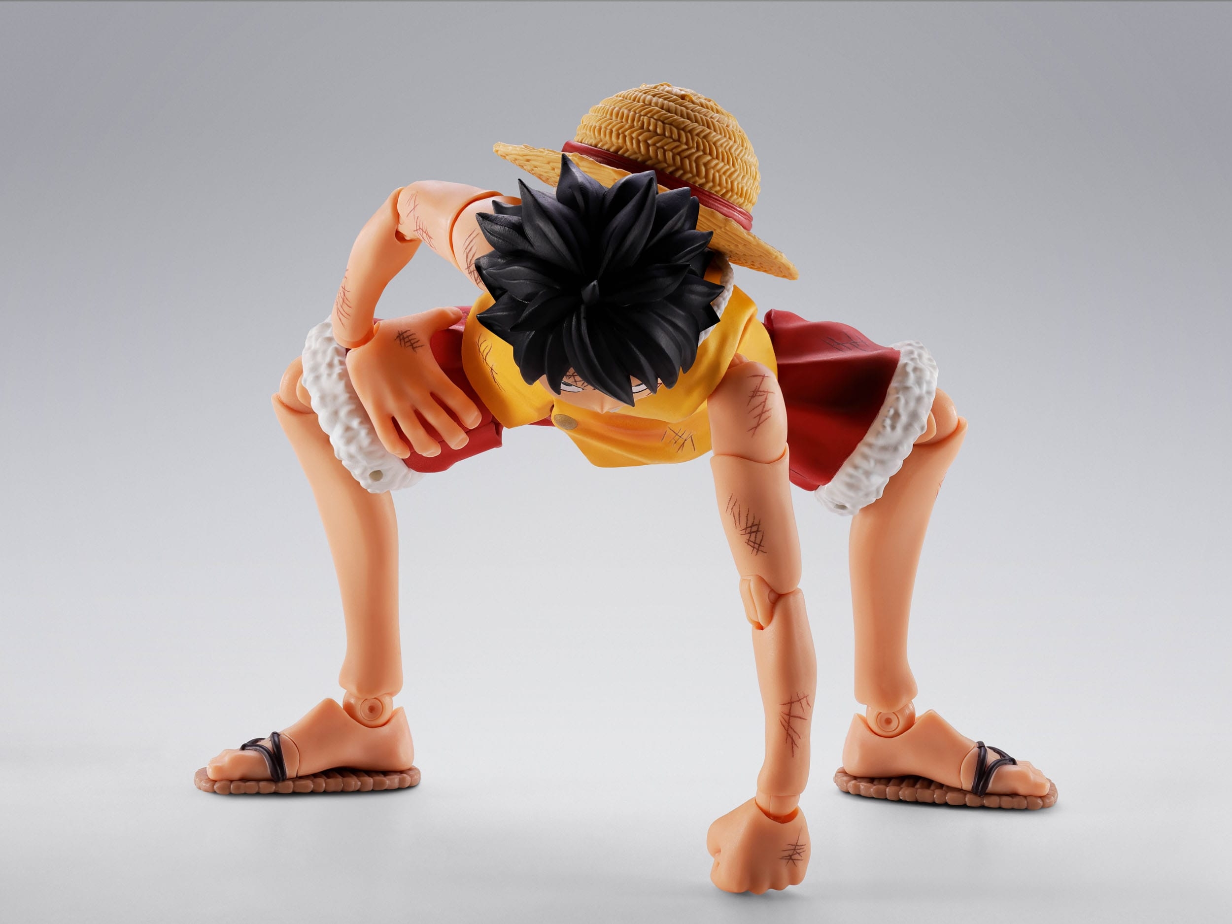 Monkey D Luffy (Marineford) SH Figuarts par Bandai Tamashii Nations - figurine One Piece de 15 cm