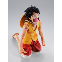 Monkey D Luffy (Marineford) SH Figuarts van Bandai Tamashii Nations - One Piece 15 cm actiefiguur