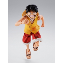 Monkey D Luffy (Marineford) SH Figuarts van Bandai Tamashii Nations - One Piece 15 cm actiefiguur