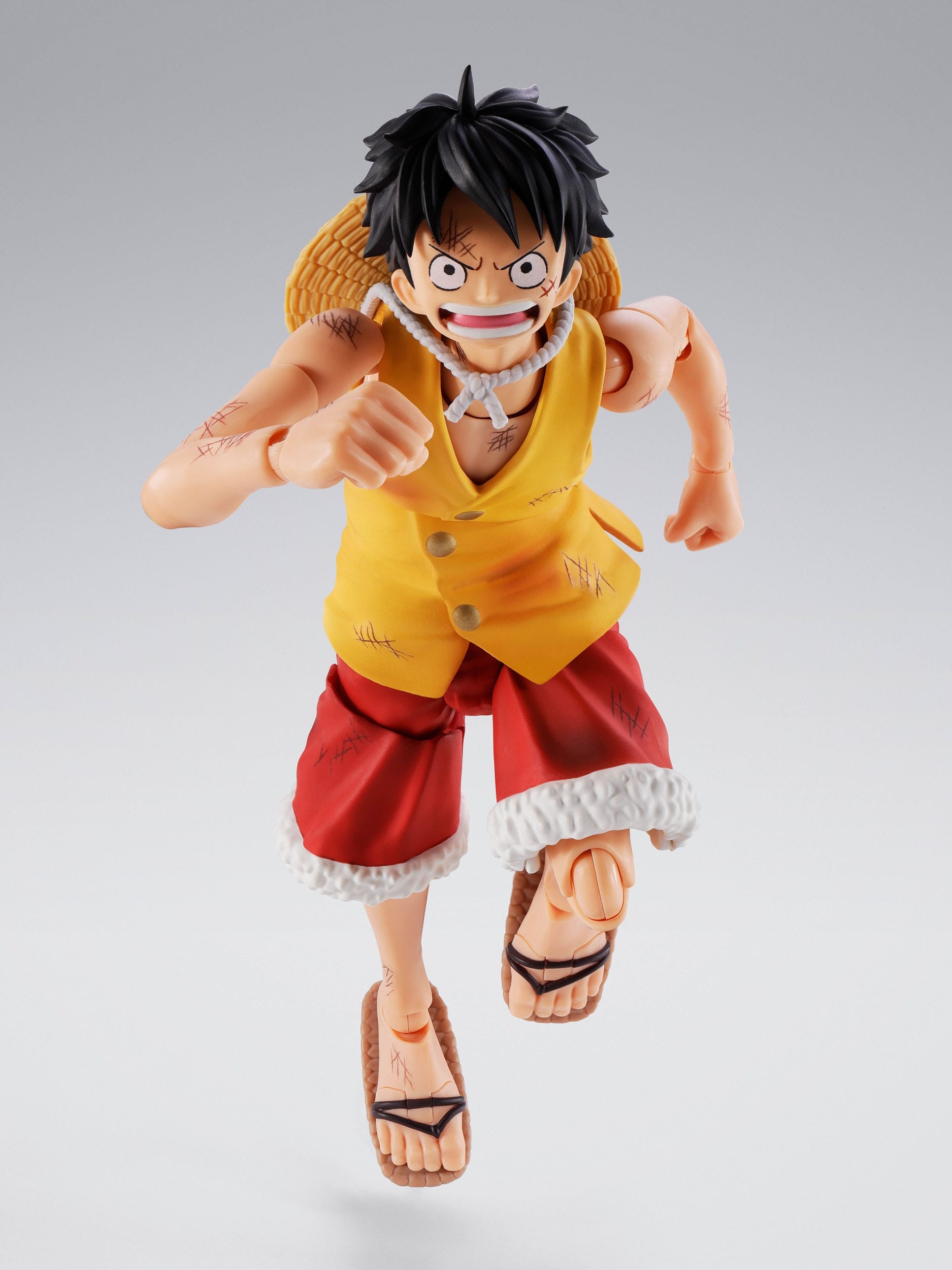 Monkey D Luffy (Marineford) SH Figuarts par Bandai Tamashii Nations - figurine One Piece de 15 cm
