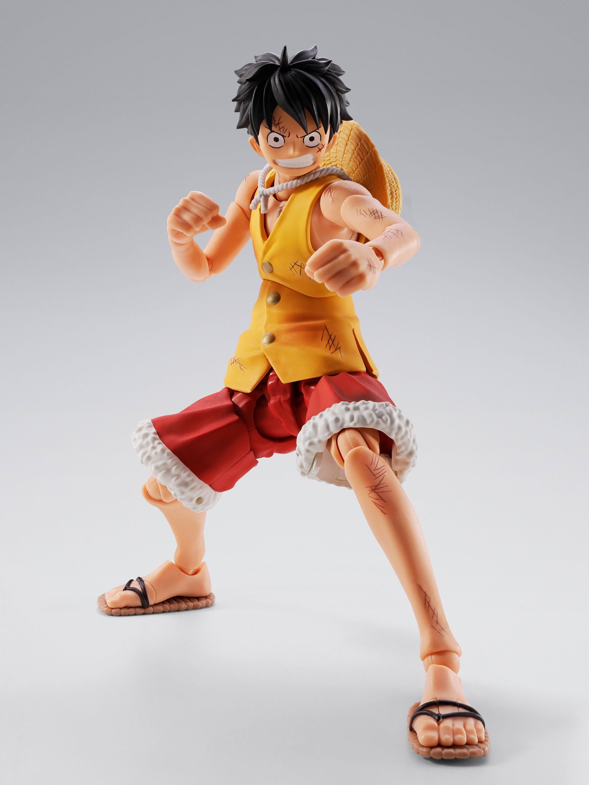 Monkey D Luffy (Marineford) SH Figuarts par Bandai Tamashii Nations - figurine One Piece de 15 cm