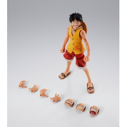 Monkey D Luffy (Marineford) SH Figuarts van Bandai Tamashii Nations - One Piece 15 cm actiefiguur