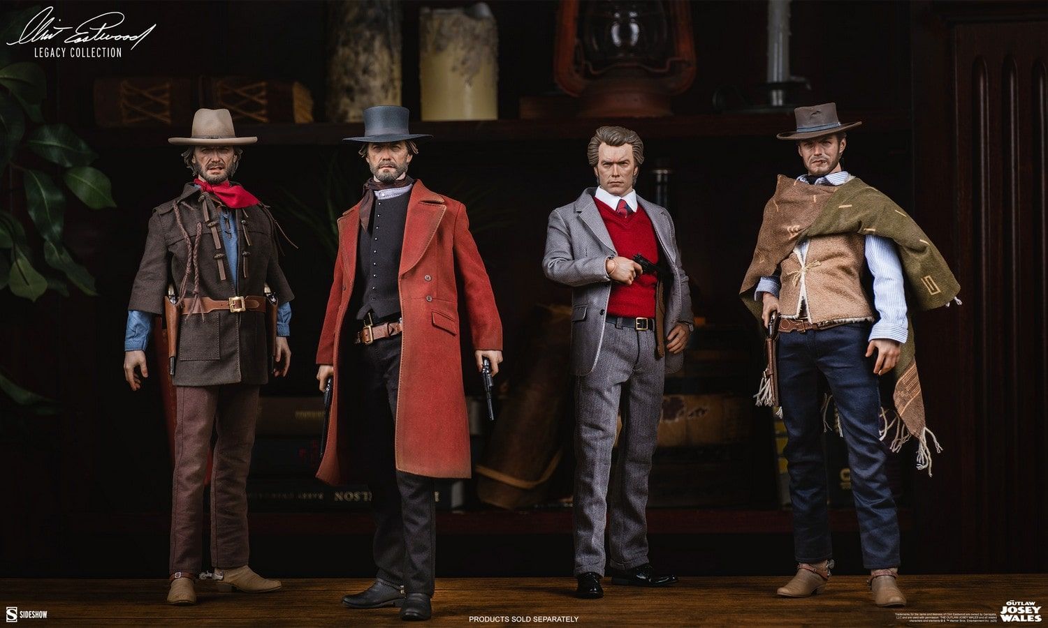 Josey Wales (Clint Eastwood) Sideshow Sixth Scale (figurine The Outlaw Josey Wales)