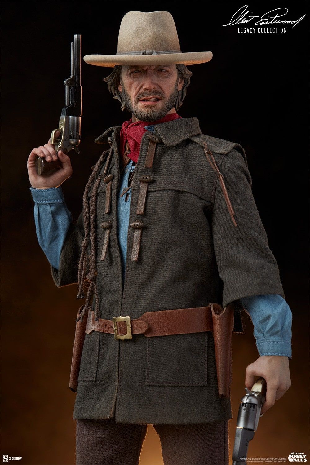 Josey Wales (Clint Eastwood) Sideshow Sixth Scale (figurine The Outlaw Josey Wales)