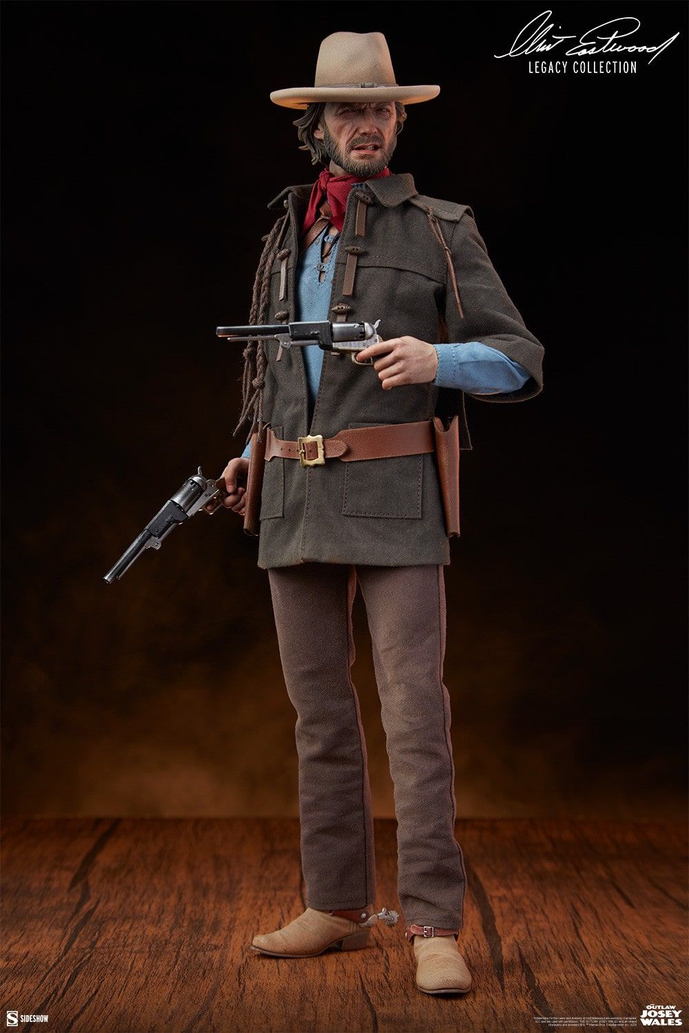 Josey Wales (Clint Eastwood) Sideshow Sixth Scale (figurine The Outlaw Josey Wales)