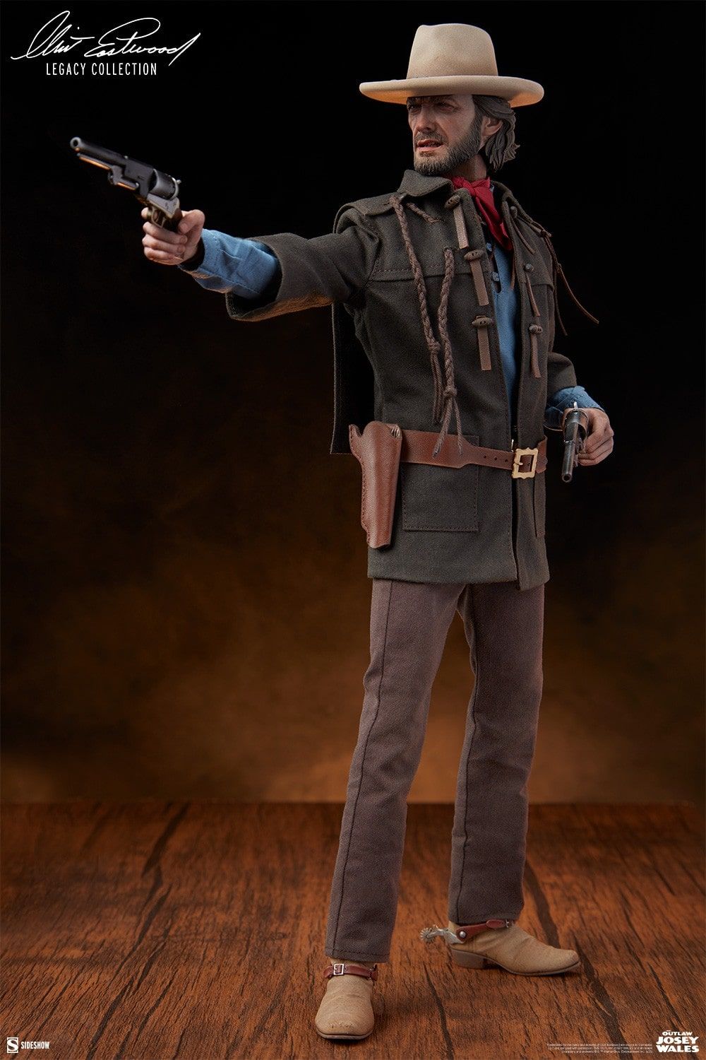 Josey Wales (Clint Eastwood) Sideshow Sixth Scale (figurine The Outlaw Josey Wales)