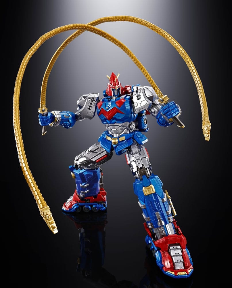 Voltes Soul of Chogokin par Bandai Tamashii Nations - figurine Voltes V Legacy de 24 cm - Reference GX-118