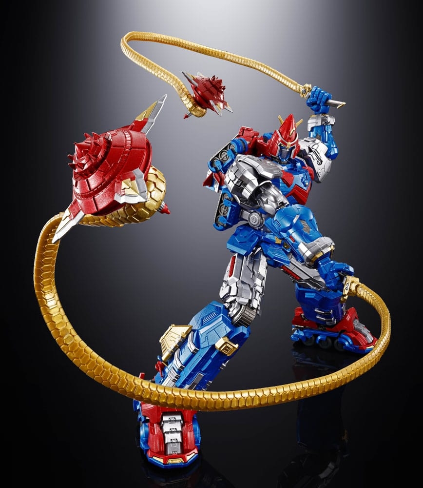 Voltes Soul of Chogokin par Bandai Tamashii Nations - figurine Voltes V Legacy de 24 cm - Reference GX-118