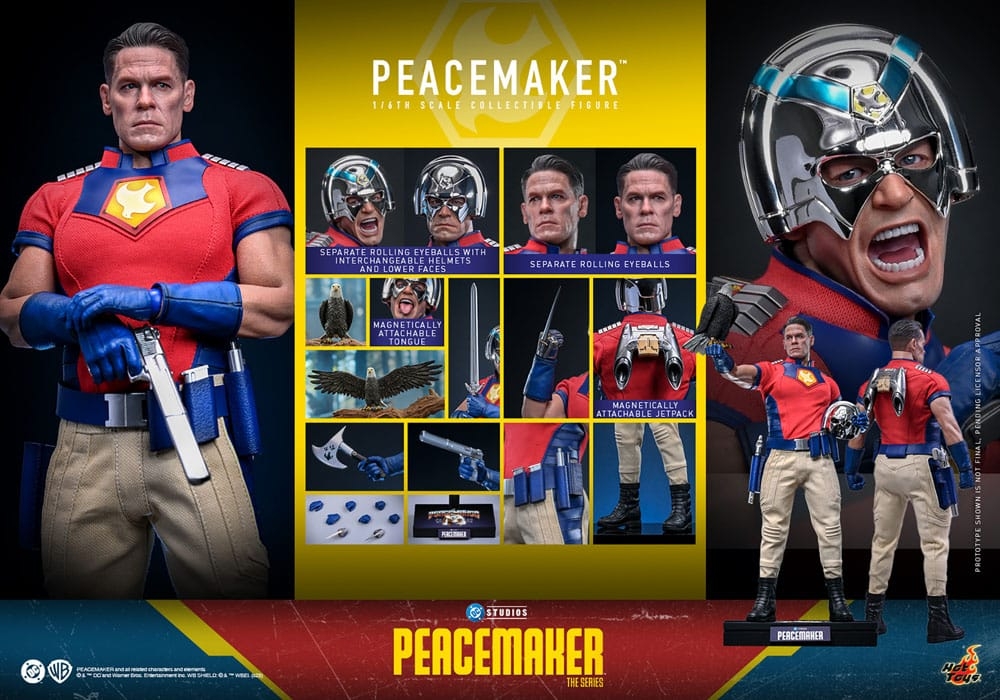 Peacemaker par Hot Toys - figurine 1/6 de 31 cm - Reference TMS166