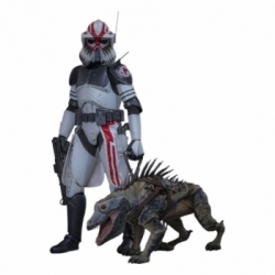 Sergeant Hound by Hot Toys - Star Wars : The Clone Wars 1/6 scale action figure - Reference TMS167