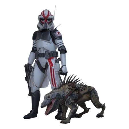 Sergeant Hound par Hot Toys - figurine 1/6 Star Wars : The Clone Wars de 30 cm - Reference TMS167