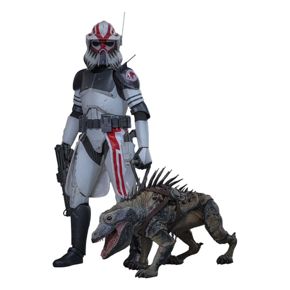 Sergeant Hound par Hot Toys - figurine 1/6 Star Wars : The Clone Wars de 30 cm - Reference TMS167