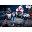 Sergeant Hound par Hot Toys - figurine 1/6 Star Wars : The Clone Wars de 30 cm - Reference TMS167