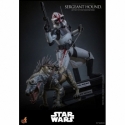 Sergeant Hound par Hot Toys - figurine 1/6 Star Wars : The Clone Wars de 30 cm - Reference TMS167