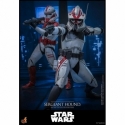 Sergeant Hound par Hot Toys - figurine 1/6 Star Wars : The Clone Wars de 30 cm - Reference TMS167