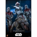 Sergeant Hound par Hot Toys - figurine 1/6 Star Wars : The Clone Wars de 30 cm - Reference TMS167