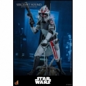 Sergeant Hound par Hot Toys - figurine 1/6 Star Wars : The Clone Wars de 30 cm - Reference TMS167
