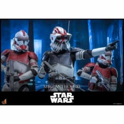 Sergeant Hound van Hot Toys - Star Wars : The Clone Wars 1/6 schaal actiefiguur - TMS167