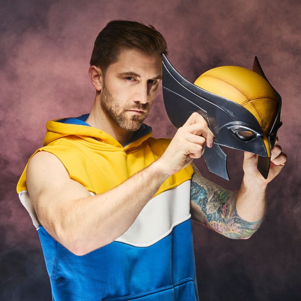 Wolverine Roleplay Marvel Legends par Hasbro - casque 1/1 Deadpool et Wolverine