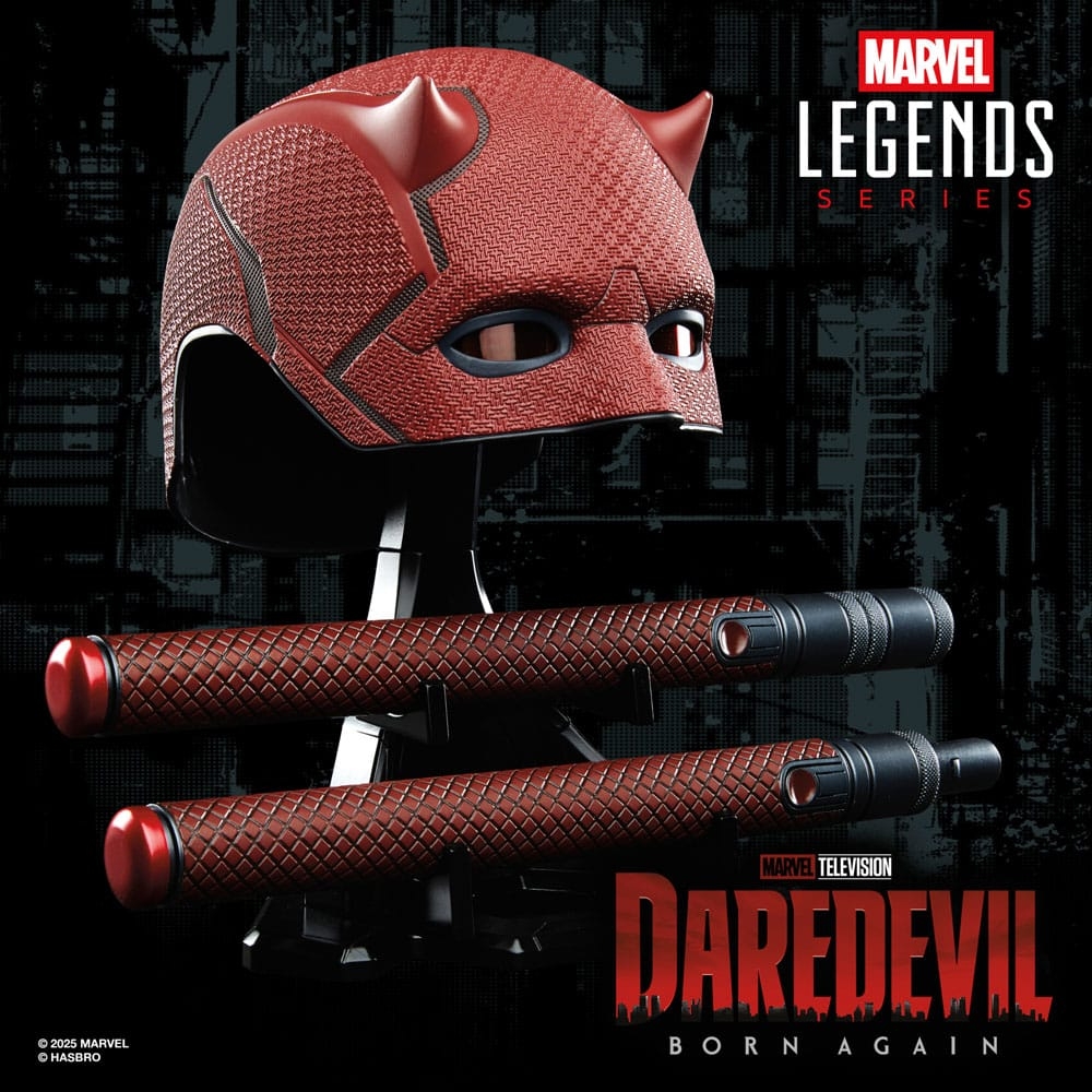 Daredevil Marvel Legends par Hasbro - casque 1/1 Daredevil Born Again