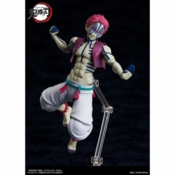 Akaza Figma par Freeing - figurine Demon Slayer : Kimetsu No Yaiba de 15 cm