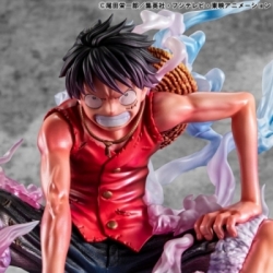 Monkey D. Luffy (Gear 2) Portrait of Pirates POP van Megahouse - One Piece 19 cm figuur