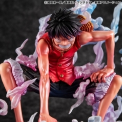 Monkey D. Luffy (Gear 2) Portrait of Pirates POP van Megahouse - One Piece 19 cm figuur