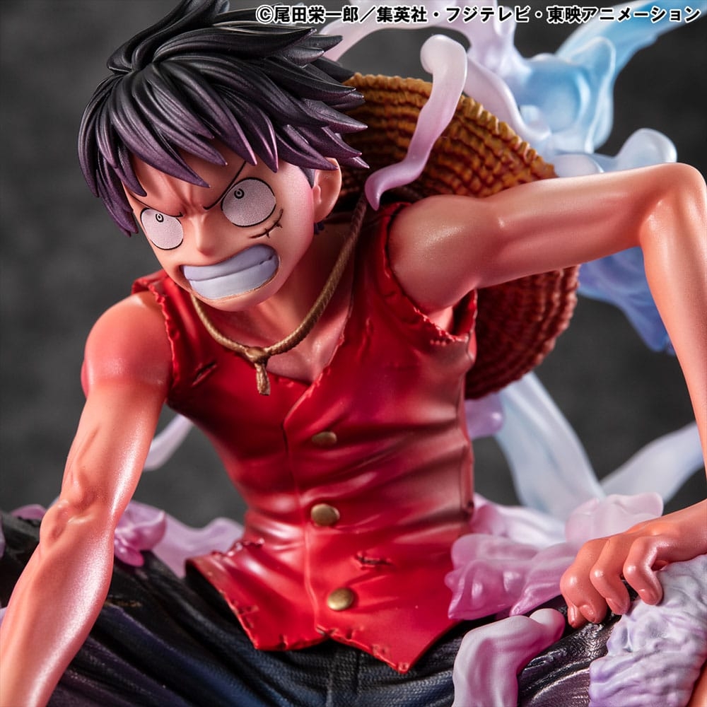 Monkey D. Luffy (Gear 2) Portrait of Pirates POP par Megahouse - figurine One Piece de 19 cm