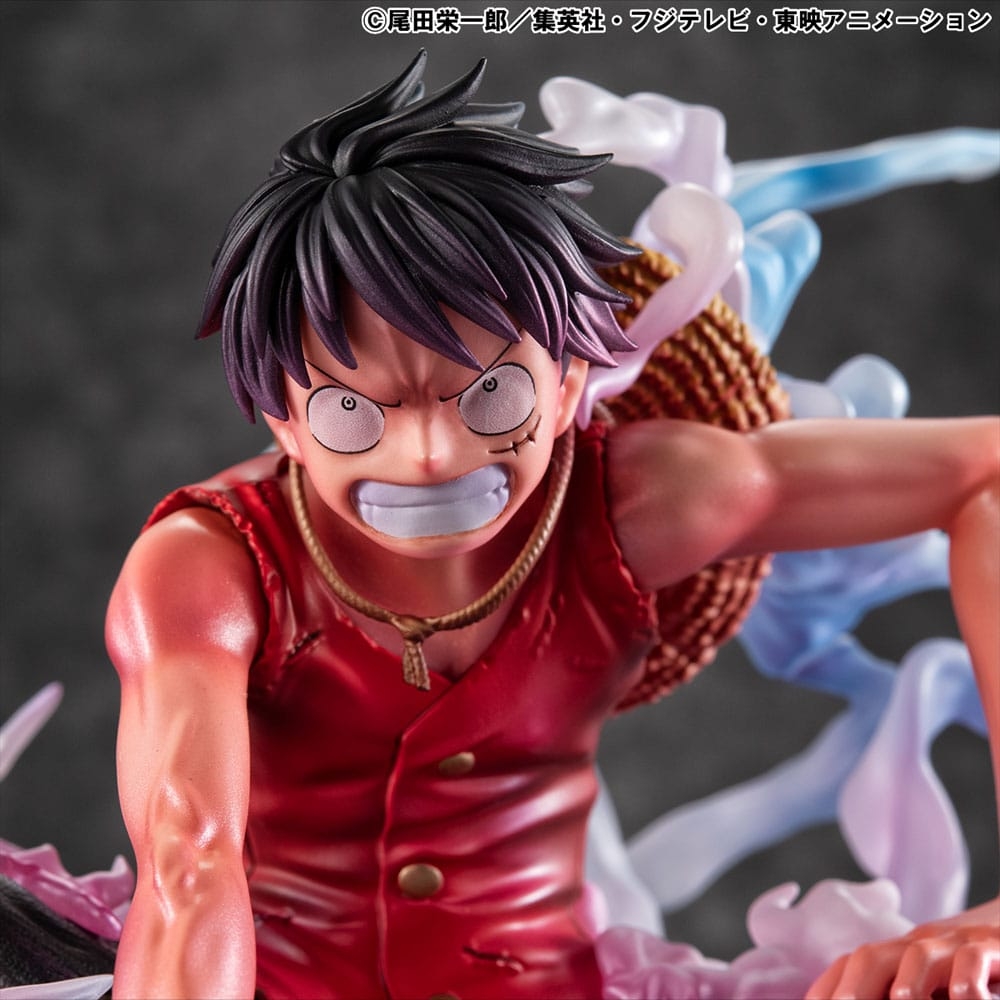 Monkey D. Luffy (Gear 2) Portrait of Pirates POP par Megahouse - figurine One Piece de 19 cm