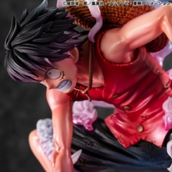 Monkey D. Luffy (Gear 2) Portrait of Pirates POP van Megahouse - One Piece 19 cm figuur
