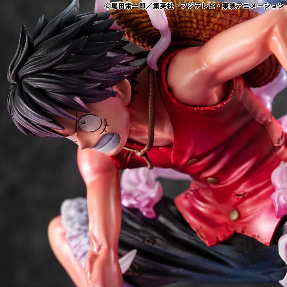 Monkey D. Luffy (Gear 2) Portrait of Pirates POP par Megahouse - figurine One Piece de 19 cm
