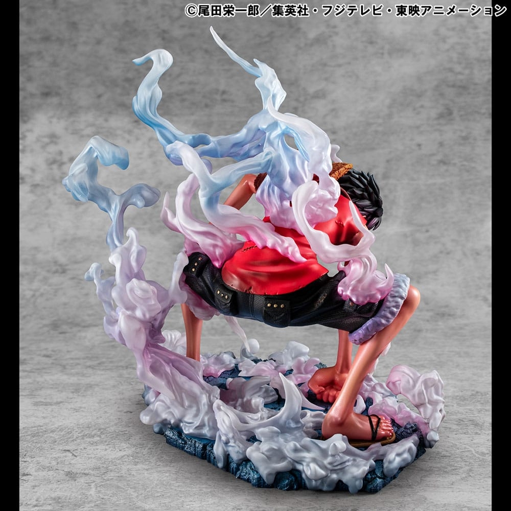 Monkey D. Luffy (Gear 2) Portrait of Pirates POP par Megahouse - figurine One Piece de 19 cm
