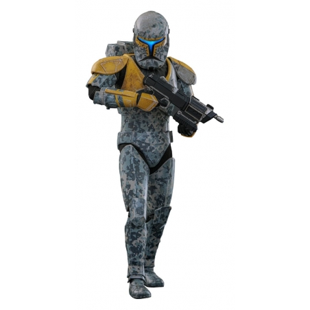 Clone Commando Gregor par Hot Toys - figurine 1/6 Star Wars The Clone Wars de 30 cm - Reference TMS155
