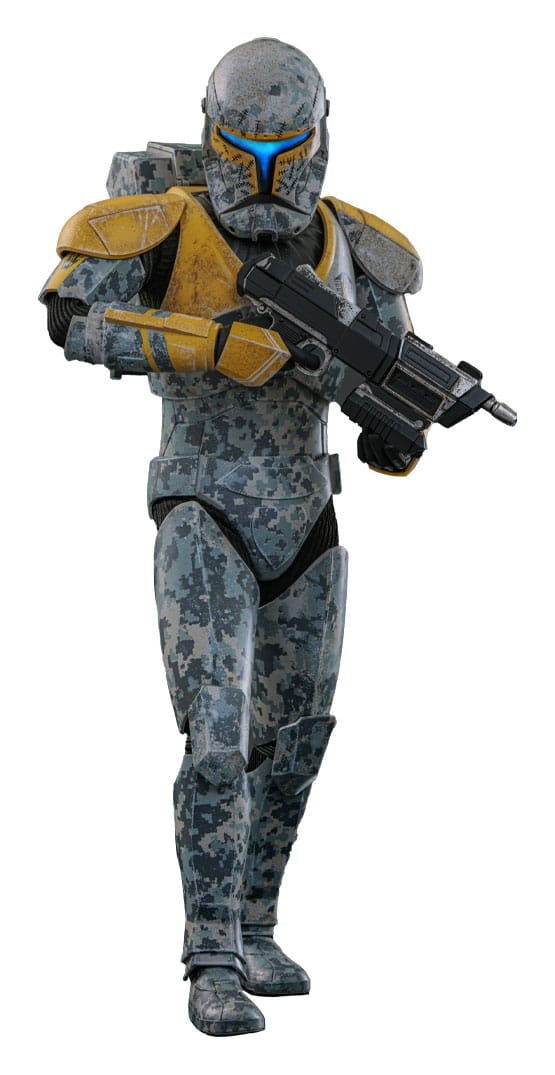 Clone Commando Gregor par Hot Toys - figurine 1/6 Star Wars The Clone Wars de 30 cm - Reference TMS155