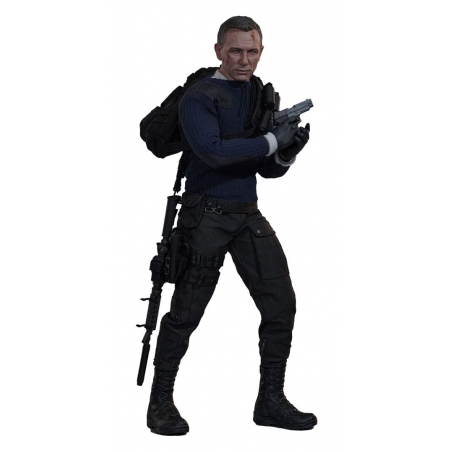 James Bond (Commando Outfit) par Hot Toys - figurine 1/6 Mourir Peut Attendre de 30 cm - Reference MMS804