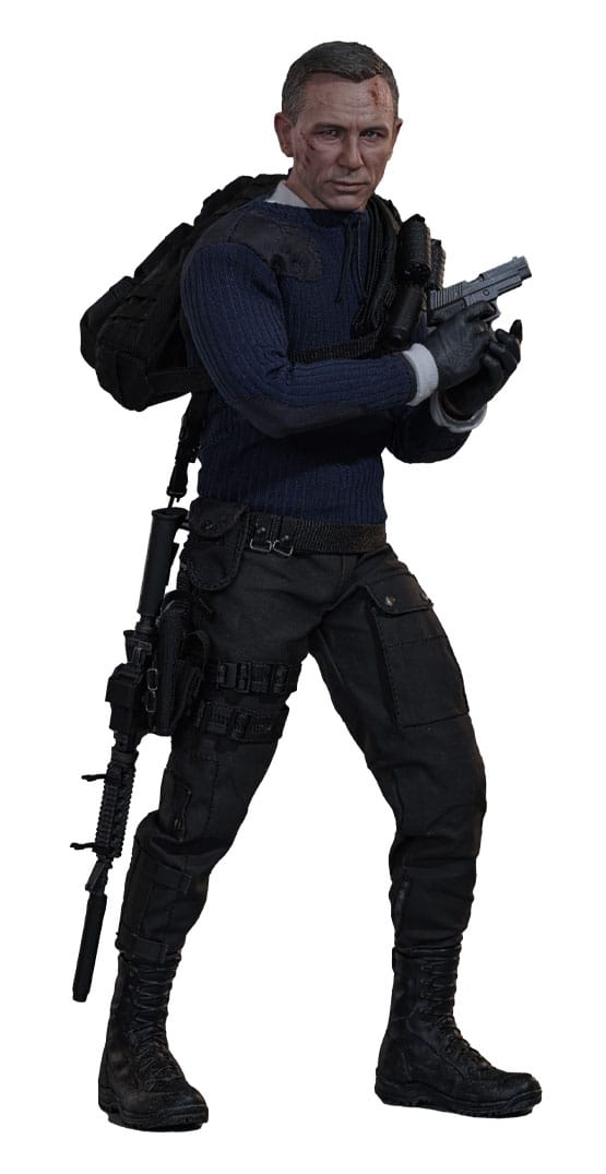 James Bond (Commando Outfit) par Hot Toys - figurine 1/6 Mourir Peut Attendre de 30 cm - Reference MMS804