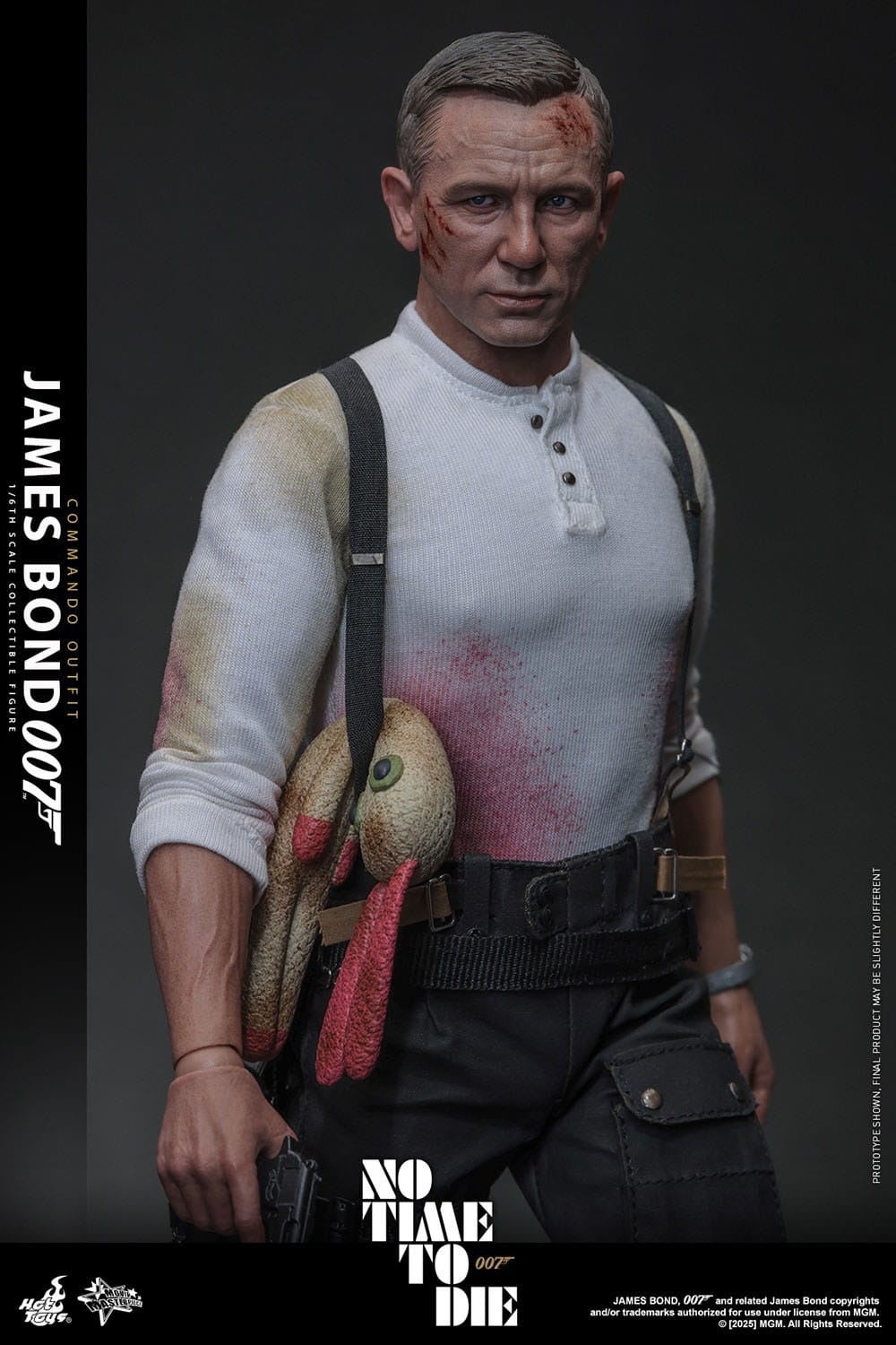 James Bond (Commando Outfit) par Hot Toys - figurine 1/6 Mourir Peut Attendre de 30 cm - Reference MMS804