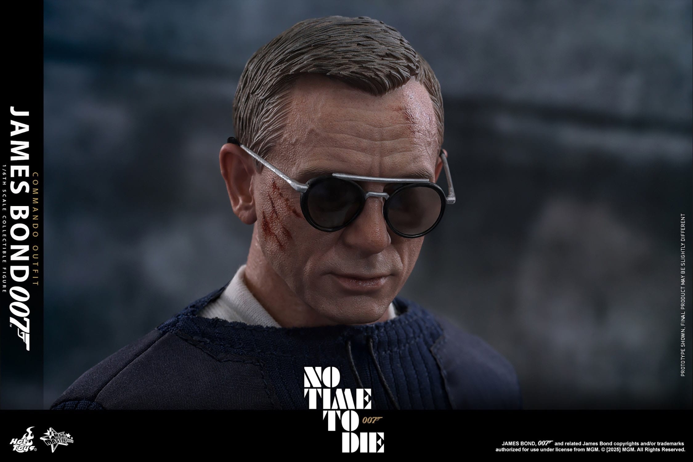 James Bond (Commando Outfit) par Hot Toys - figurine 1/6 Mourir Peut Attendre de 30 cm - Reference MMS804