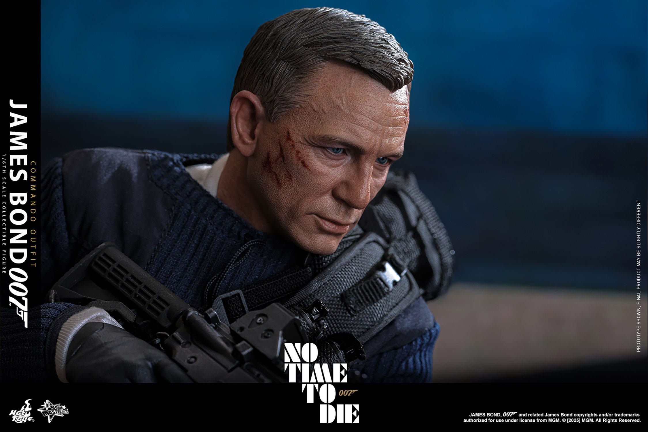 James Bond (Commando Outfit) by Hot Toys - No Time To Die 1/6 scale action figure - Reference MMS804